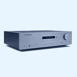 Amazon.com: Cambridge Audio AXR85 85 Watt Stereo Receiver with Bluetooth |  Built-in Phono, 3.5mm Input, AM/FM with RDS : Electronics
